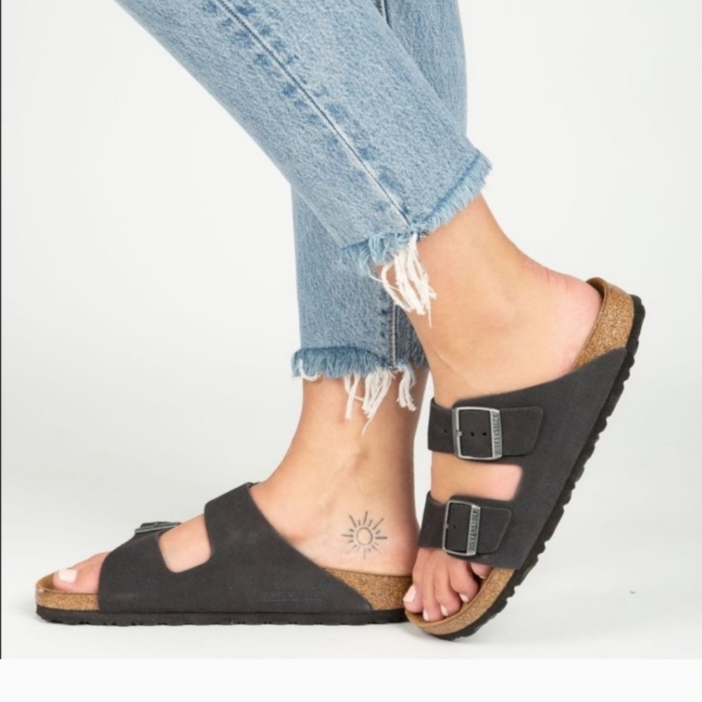 Birkenstock Arizona Black Sandals size EU 40 US 9.5